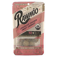 Шоколад Rawmio, Chocolate Covered Sweet Cherries, 70% Dark Raw Chocolate, 2 oz (56.7 g) Доставка від 14 днів -
