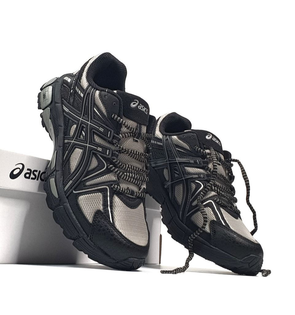 Мужские кроссовки "Asics Gel - Kahana 8" Black White. Кроссовки асикс ...