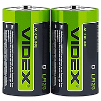 Батарейка щелочная Videx Alkaline LR20 D (трей)