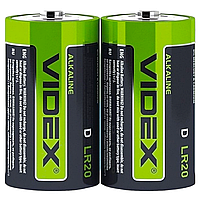 Батарейка лужна Videx Alkaline D LR20 (трей)