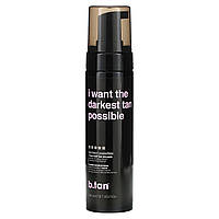 Автозагар b.tan, I Want The Darkest Tan Possible, 1 Hour Self Tan Mousse, Darkest Possible, 6.7 fl oz (200 ml)