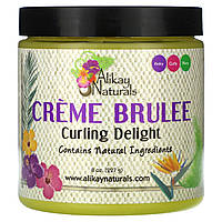 Крем для волос Alikay Naturals, Creme Brulee Curling Delight , 8 oz (227 g) Доставка від 14 днів - Оригинал