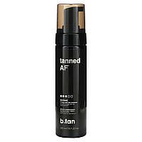 Автозагар b.tan, Tanned AF, 1 Hour Self Tan Mousse, Darkest, 6.7 fl oz (200 ml) Доставка від 14 днів -