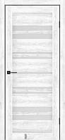 Двери межкомнатные КФД/ KFD Comfort Дуб серый ПВХ (со стеклом сатин)