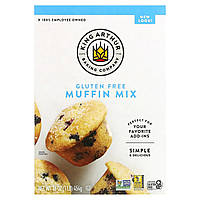 Смесь для приготовления кексов King Arthur Baking Company, Muffin Mix, Gluten Free, 16 oz (454 g) Доставка від