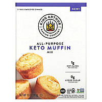 Смесь для приготовления кексов King Arthur Baking Company, All-Purpose Keto Muffin Mix, 10 oz (283 g) Доставка