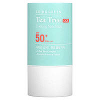 Корейское средство для личной гигиены Bringgreen, Tea Tree CICA Cooling Sun Stick, SPF 50+ PA++++, 0.77 oz (22