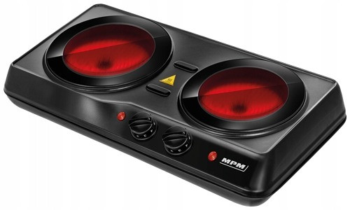 Настільна електрична плита MPM 1200 Вт MKE-21 - фото 1 - id-p2070307663