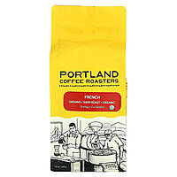 Кофе тёмного способа обжаривания Portland Coffee Roasters, Organic Coffee, Ground, Dark Roast, French, 12 oz