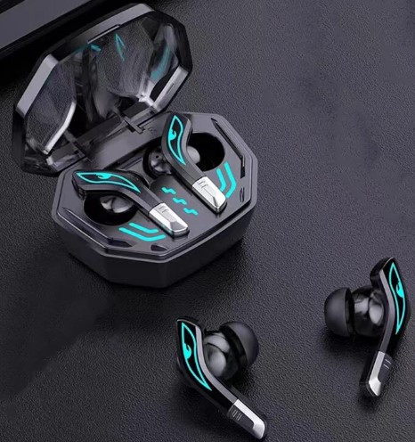 Ігрові бездротові bluetooth навушники TWS Md158 з ультранизькою затримкою та сенсорним керуванням