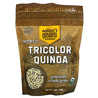 Зерно Nature's Greatest Foods, Organic Tricolor Quinoa, 16 oz (454 g) Доставка від 14 днів - Оригинал