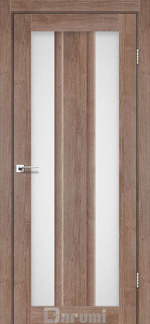 Міжкімнатні двері Дарумі/ Darumi Selesta Горіх бургун (зі склом сатин), фото 1