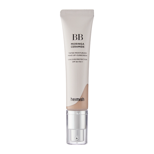 Зволожуючий ББ-крем з церамідами HEIMISH Moringa Ceramide BB Cream SPF 30 PA++ Тон: 21С Light Nude 30ml