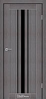 Двери межкомнатные Стильдорс/ StilDoors Arizona - Дрим вуд (с черным стеклом)