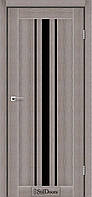 Двери межкомнатные Стильдорс/ StilDoors Arizona - Трюфель (с черным стеклом)