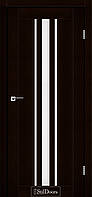 Двери межкомнатные Стильдорс/ StilDoors Arizona - Венге премиум (со стеклом сатин)