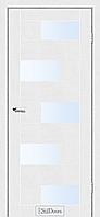 Двери Стильдорс/ StilDoors Nepal - Белое дерево (со стеклом сатин)