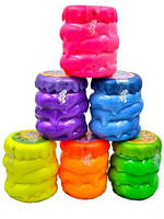 Слайм лизун Fluffy Slime в банке Danko Toys FLS-04-01U 6 вариантов цвета