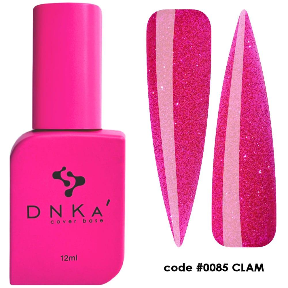 Камуфлююча база  для нігтів DNKa’ Cover Base 0085 Glam, 12 мл