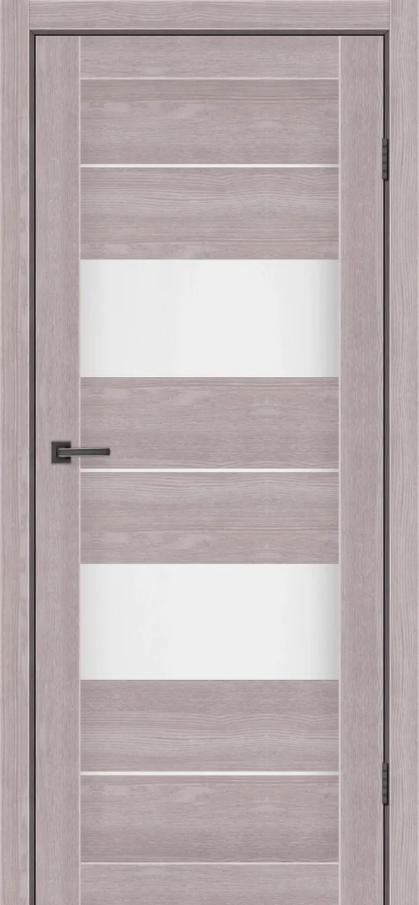 Двери межкомнатные MSDoors Dakota Дуб серый (cо стеклом сатин) - фото 1 - id-p2070307784