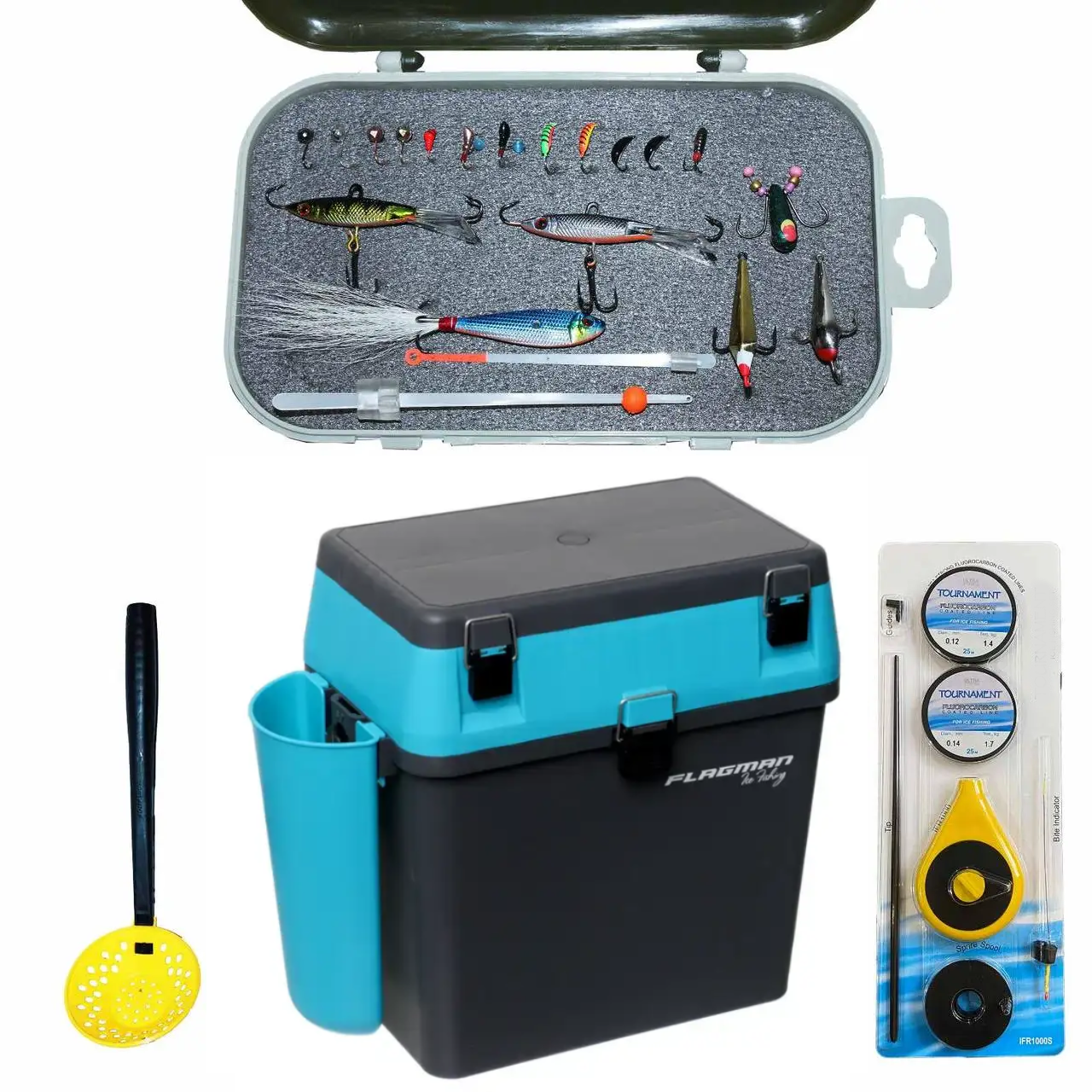 Набір для зимової риболовлі повний комплект, фото 1