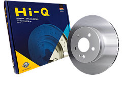 Диск переднього гальма Авео 13" 8 клапанний/16 клапанний HI-Q 1 шт (96574633)