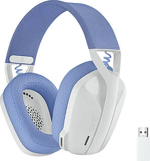 Навушники з мікрофоном Logitech G435 LIGHTSPEED White (981-001074), фото 1