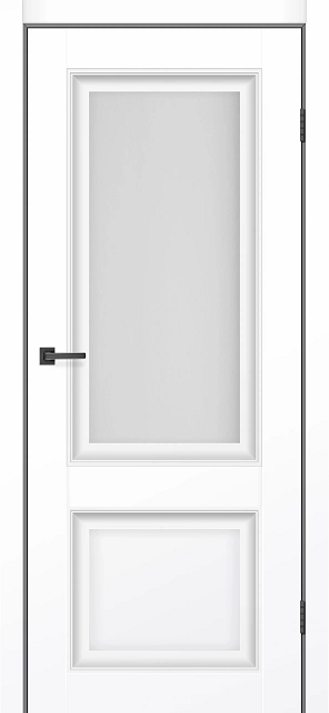 Двері MDoors Indiana Білий матовий (зі склом сатин)