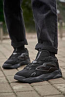 Мужские стильные качественные кроссовки Adidas Streetball Black, демисезонные черные