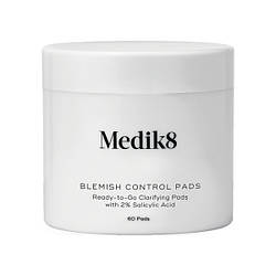 Подушечки від висипів із саліциловою к-тою Medik8 Blemish Control Pads 60 шт