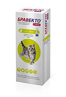 Бравекто Краплі 112,5 мг для котів 1,2-2,8 кг від бліх кліщів глистів "MSD"