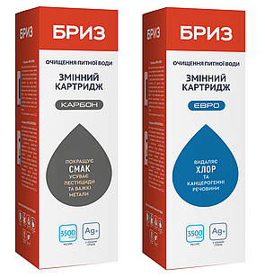 Комплект картриджів Бриз Діалог Оптима (BRK0297+BRK0051)