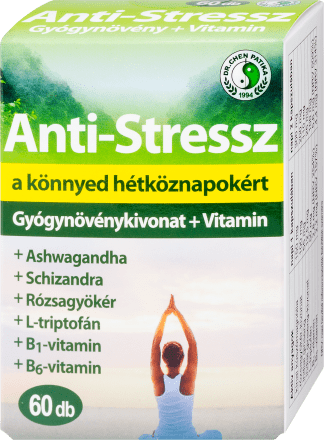 Вітамінний комплекс від стресу та втоми на основі вітамінів групи В Dr Chen Anti-stressz 60 кап