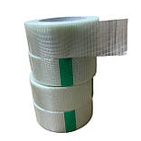 Скотч армований скловолокном прозорий 48 мм х 50 м, надміцний, фото 4