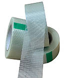 Скотч армований скловолокном прозорий 48 мм х 50 м, надміцний, фото 3
