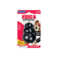 Резиновые игрушки для средних собак, суперпрочная груша-кормушка KONG Extreme М Bos