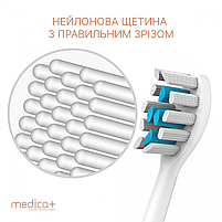 Ультразвукова зубна щітка Medica+ Probrush 9.0 (Ultasonic) white (Японія), фото 7