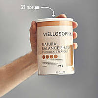 37289 Сухая смесь для коктейля Natural Balance шоколадный вкус Wellosophy Oriflame