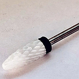 Насадка-фреза керамічна кукурудза , чорна дуже велика зернистість, фото 2