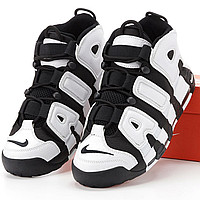 Кроссовки мужские Nike Air More Uptempo black / Найк аир мор Аптемпо черные