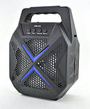 Портативна Bluetooth колонка ESS-212   бездротова Bluetooth-колонка зі світломузкою колонка мінівалімодан, фото 4