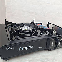 Плита газова портативна в кейсі + Газовий Балончик, похідна туристична газова плитка під балончик