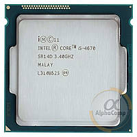 Процесор Intel Core i5 4670 (4×3.40GHz • 6Mb • 1150) БВ