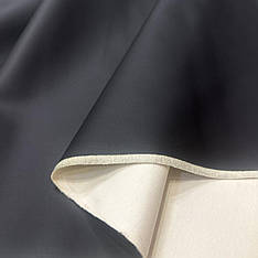 Чорний шкірвініл німецький 1,60 м, No11 чорний Тесла