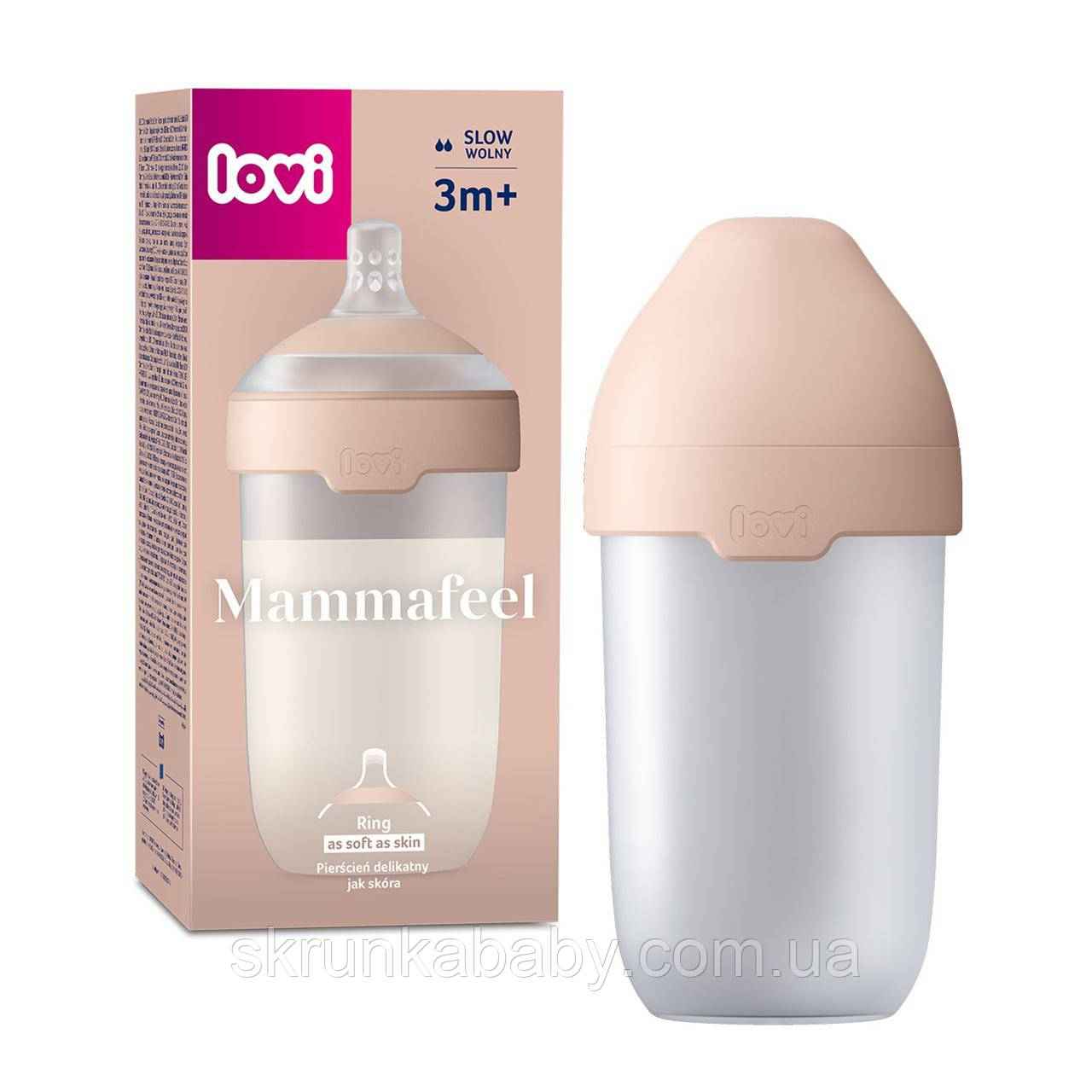 LOVI Пляшечка Mammafeel 250 мл