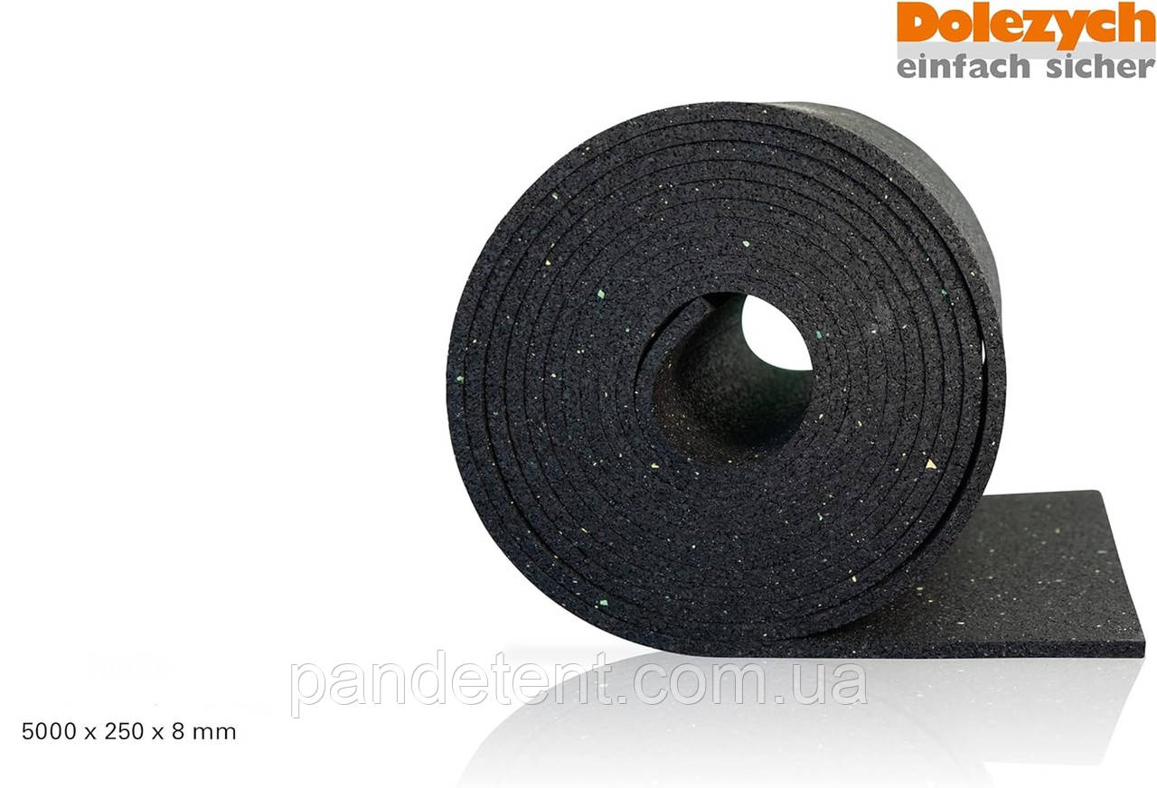 Антиковзаючий килимок гумовий для перевезення вантажів 250х5000мм- 8мм DOLEZYCH (Німеччина0 в рулоні