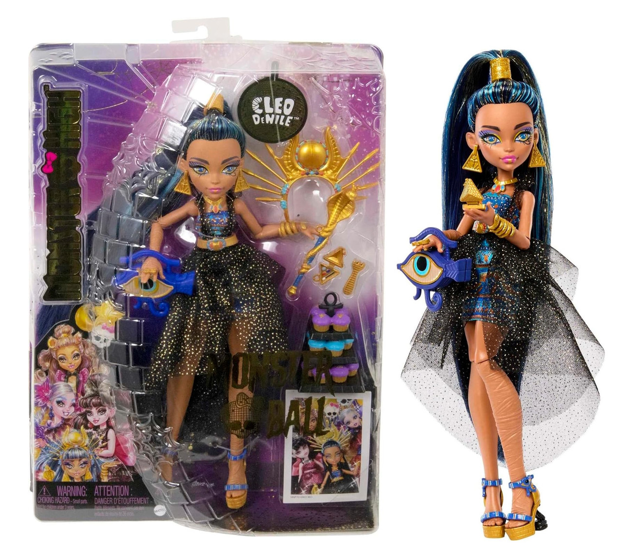 Лялька Монстр Хай Клео де Ніл Monster High Monster Ball Cleo De Nil Набір бал Монстрів