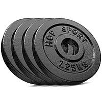 Сет из металлических дисков Hop-Sport Strong 4x1,25 кг