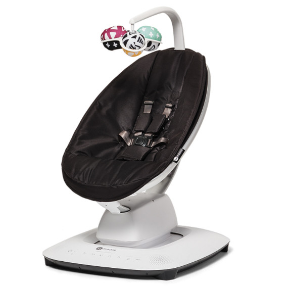 Крісло-гойдалка 4moms MamaRoo 5.0 Black Classic
