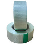 Скотч армований скловолокном прозорий 48 мм х 50 м, надміцний, фото 5